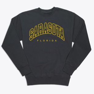 Sarasota Florida Inline Premium Crewneck Sweatshirt