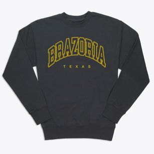 Brazoria Texas Inline Premium Crewneck Sweatshirt