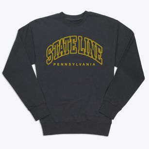 State Line Pennsylvania Inline Premium Crewneck Sweatshirt