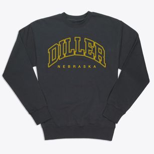 Diller Nebraska Inline Premium Crewneck Sweatshirt