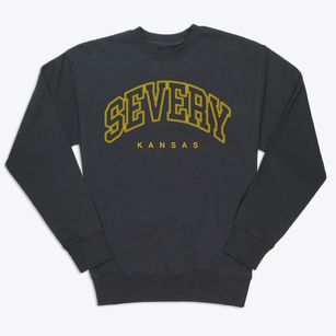 Severy Kansas Inline Premium Crewneck Sweatshirt