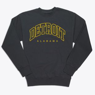 Detroit Alabama Inline Premium Crewneck Sweatshirt