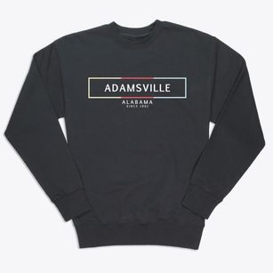 Adamsville Alabama Artbox Premium Crewneck Sweatshirt
