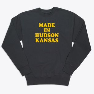 Hudson Kansas Classic 70s Premium Crewneck Sweatshirt