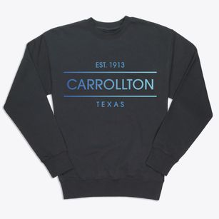 Carrollton Texas Horizon Premium Crewneck Sweatshirt