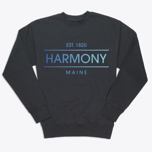 Harmony Maine Horizon Premium Crewneck Sweatshirt