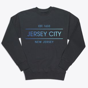 Jersey City New Jersey Horizon Premium Crewneck Sweatshirt