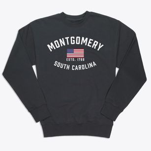 Montgomery South Carolina Patriot Premium Crewneck Sweatshirt