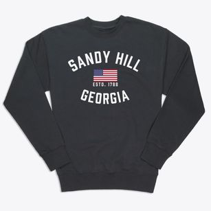 Sandy Hill Georgia Patriot Premium Crewneck Sweatshirt