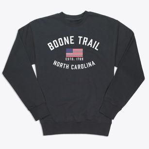 Boone Trail North Carolina Patriot Premium Crewneck Sweatshirt