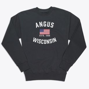 Angus Wisconsin Patriot Premium Crewneck Sweatshirt