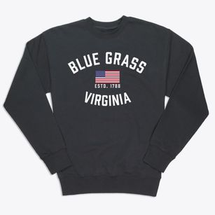 Blue Grass Virginia Patriot Premium Crewneck Sweatshirt
