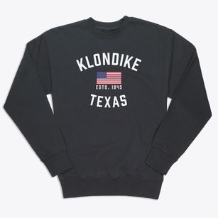 Klondike Texas Patriot Premium Crewneck Sweatshirt