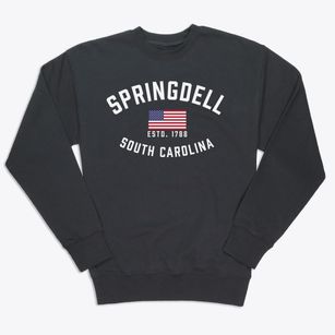 Springdell South Carolina Patriot Premium Crewneck Sweatshirt