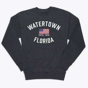 Watertown Florida Patriot Premium Crewneck Sweatshirt