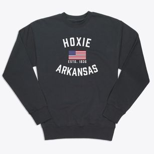 Hoxie Arkansas Patriot Premium Crewneck Sweatshirt