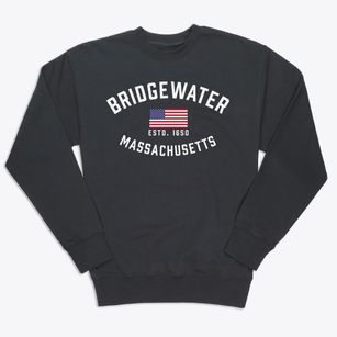 Bridgewater Massachusetts Patriot Premium Crewneck Sweatshirt