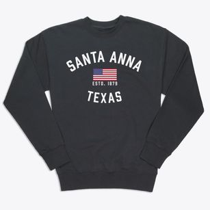 Santa Anna Texas Patriot Premium Crewneck Sweatshirt