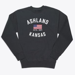 Ashland Kansas Patriot Premium Crewneck Sweatshirt