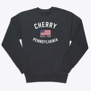Cherry Pennsylvania Patriot Premium Crewneck Sweatshirt