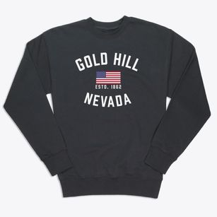 Gold Hill Nevada Patriot Premium Crewneck Sweatshirt