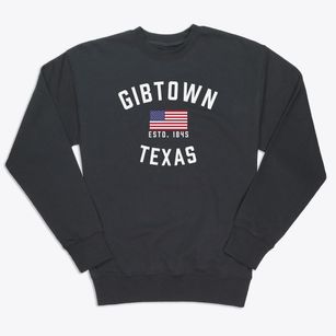 Gibtown Texas Patriot Premium Crewneck Sweatshirt