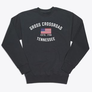 Gross Crossroad Tennessee Patriot Premium Crewneck Sweatshirt