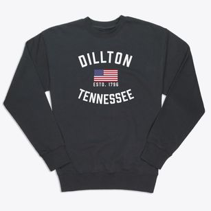 Dillton Tennessee Patriot Premium Crewneck Sweatshirt