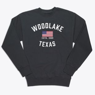 Woodlake Texas Patriot Premium Crewneck Sweatshirt