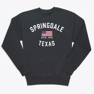 Springdale Texas Patriot Premium Crewneck Sweatshirt