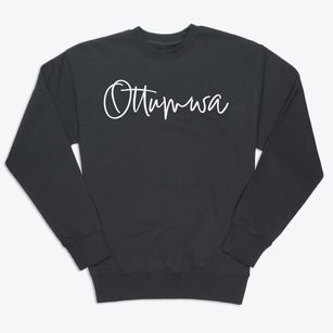 Ottumwa Iowa Freestyle Premium Crewneck Sweatshirt