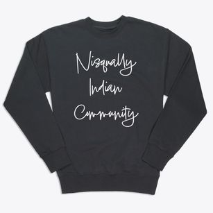 Nisqually Indian Community Washington Freestyle Premium Crewneck Sweatshirt