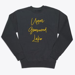 Upper Greenwood Lake New Jersey Freestyle Premium Crewneck Sweatshirt