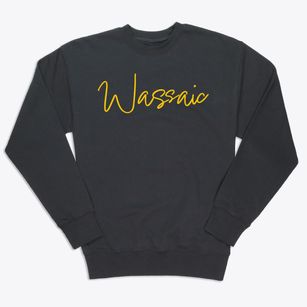 Wassaic North Dakota Freestyle Premium Crewneck Sweatshirt