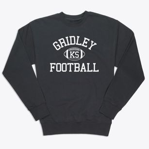 Gridley Kansas Football Premium Crewneck Sweatshirt