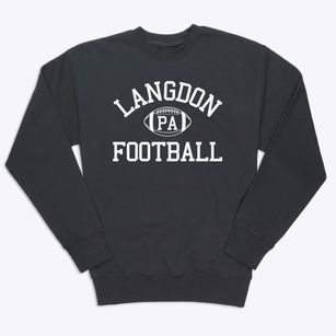 Langdon Pennsylvania Football Premium Crewneck Sweatshirt