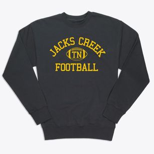Jacks Creek Tennessee Football Premium Crewneck Sweatshirt