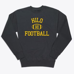 Hilo Hawaii Football Premium Crewneck Sweatshirt