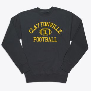 Claytonville Illinois Football Premium Crewneck Sweatshirt