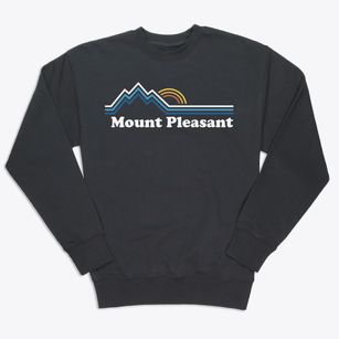 Mount Pleasant South Carolina Mountain View Premium Crewneck Sweatshirt