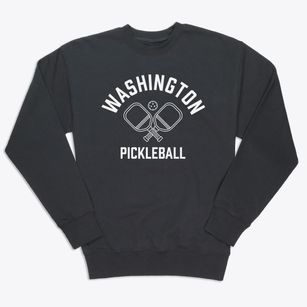 Washington New Jersey Pickleball Premium Crewneck Sweatshirt