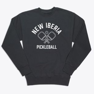 New Iberia Louisiana Pickleball Premium Crewneck Sweatshirt