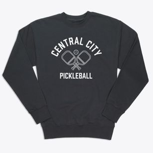 Central City Iowa Pickleball Premium Crewneck Sweatshirt