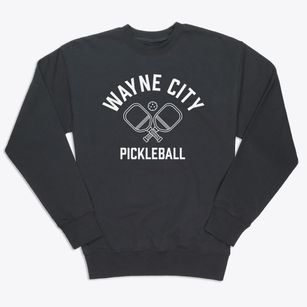 Wayne City Illinois Pickleball Premium Crewneck Sweatshirt