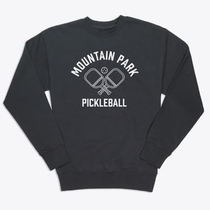 Mountain Park Oklahoma Pickleball Premium Crewneck Sweatshirt