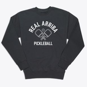 Real Arriba Puerto Rico Pickleball Premium Crewneck Sweatshirt