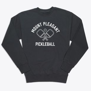 Mount Pleasant South Carolina Pickleball Premium Crewneck Sweatshirt