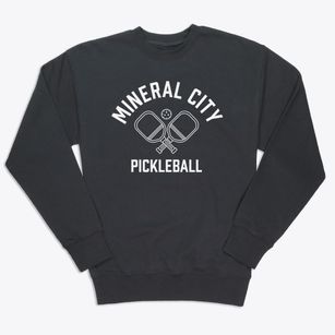 Mineral City Missouri Pickleball Premium Crewneck Sweatshirt