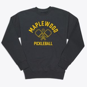 Maplewood Wisconsin Pickleball Premium Crewneck Sweatshirt