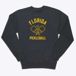 Florida New York Pickleball Premium Crewneck Sweatshirt